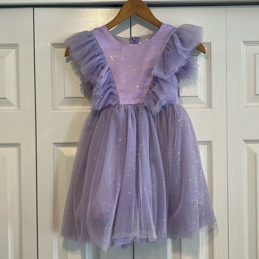 Trish Scully Sparkle Purple dress 5T